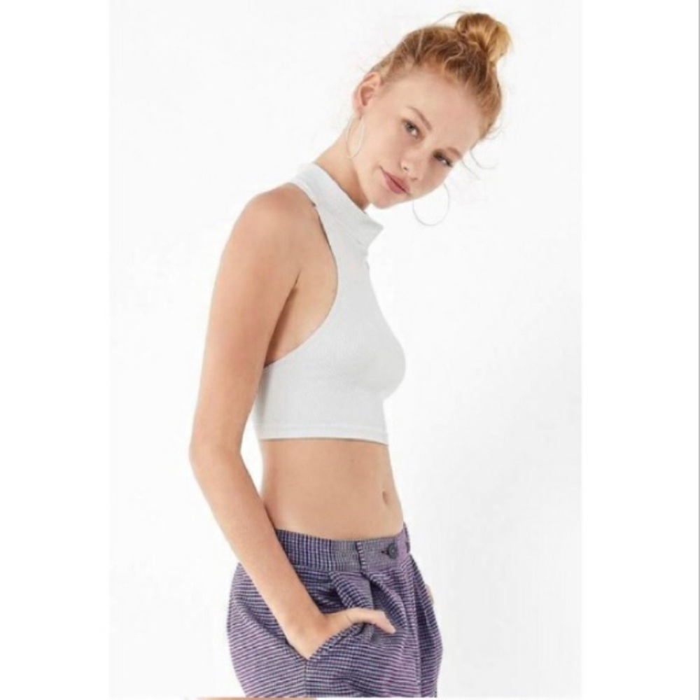 Urban Outfitters Blades of Glory Seamless gray top